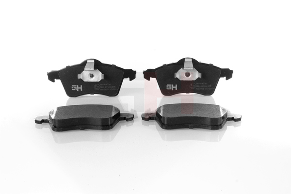 Numero OEM 7D0 698 151 C - Kit pastiglie freni GH-414736 AUDI, SEAT, SKODA, PORSCHE