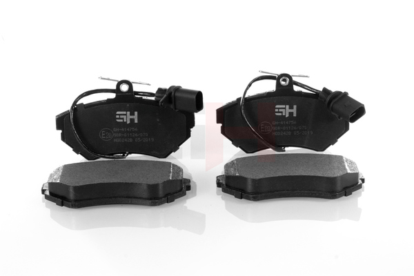 Número OEM 8E0 698 151 M - Juego de pastillas de freno GH-414756 SEAT, AUDI, FORD, SKODA