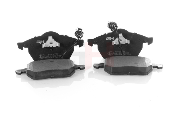 Número OEM 3A0 615 151 - Pastilhas de travão GH-414757 VW, AUDI, SEAT, SKODA