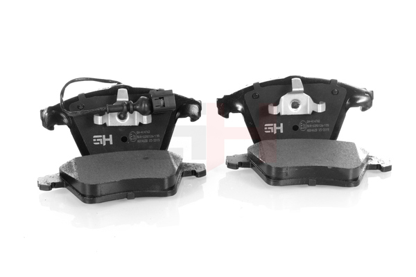 Número OEM 7H0 698 151 B - Juego de pastillas de freno GH-414762 SEAT, AUDI, SKODA, PORSCHE