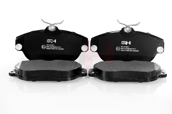 Numéro OEM 0 K20 A3 323Z - Plaquettes de frein GH-414811 MERCEDES-BENZ, FORD, KIA, HYUNDAI, SUZUKI