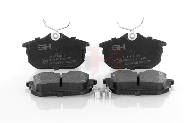 Número OEM 16 37 014 580 - Juego de pastillas de freno GH-414815 MERCEDES-BENZ, PEUGEOT, CITROËN, OPEL, DS