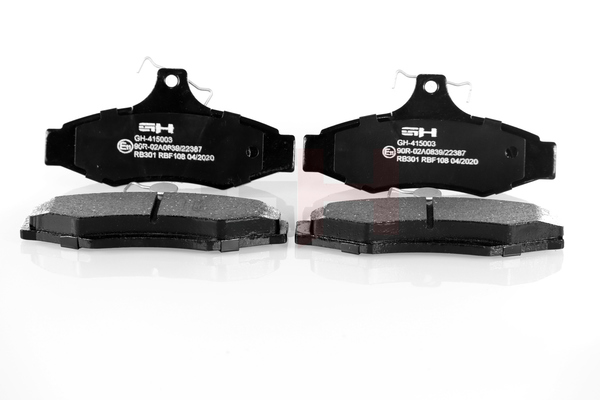 Brake pad set GH-415003 GH 16 05 087 FORD, VAUXHALL, SKODA, JAGUAR, OPEL