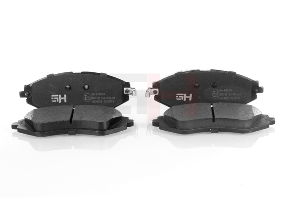 Brake pad set GH-415008 GH 16 05 087 FORD, VAUXHALL, SKODA, JAGUAR, OPEL