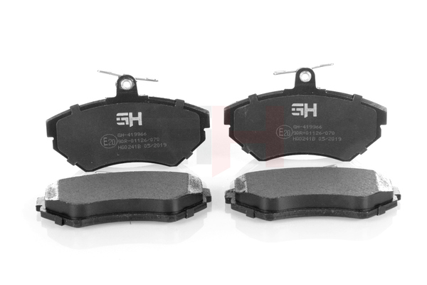 Numéro OEM 357 698 151 C - Plaquettes de frein GH-419966 AUDI, SEAT, SKODA, PORSCHE