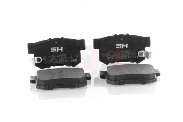 Bremsbeläge GH-419980 GH 43022SV4G02 mit akustischer Verschleißwarnung