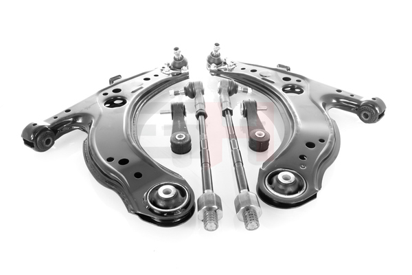 Número OEM 1J0 407 365 B - Jogo de braços oscilantes, suspensão de rodas GH-504710 VW, MERCEDES-BENZ, AUDI, SEAT, NISSAN