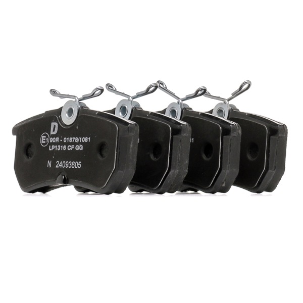 Kit pastiglie freni LP1316 DELPHI FORD Focus Mk1 Hatchback (DAW, DBW) 1.8 DI / TDDi 2004 75 CV