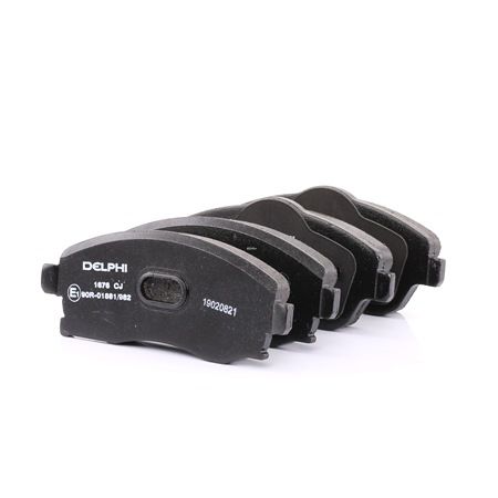 Número OEM 93 172 261 - Juego de pastillas de freno LP1676 OPEL, HONDA, SUZUKI, CHEVROLET, SAAB