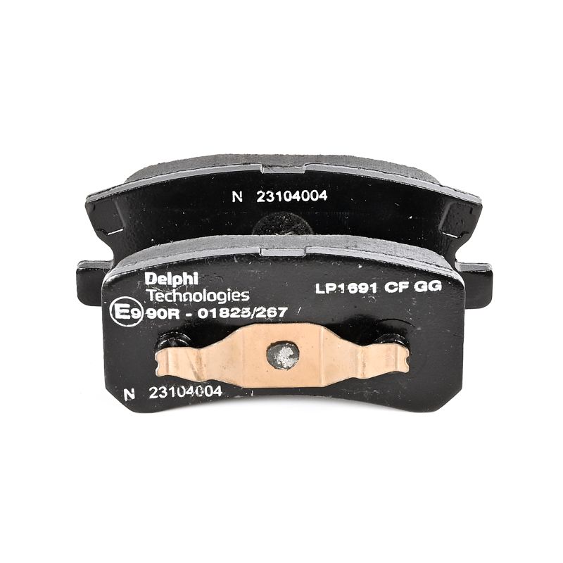 DELPHI LP1691 brake pads PEUGEOT 4007 (VU, VV) 2.0 4x4 147hp 2012