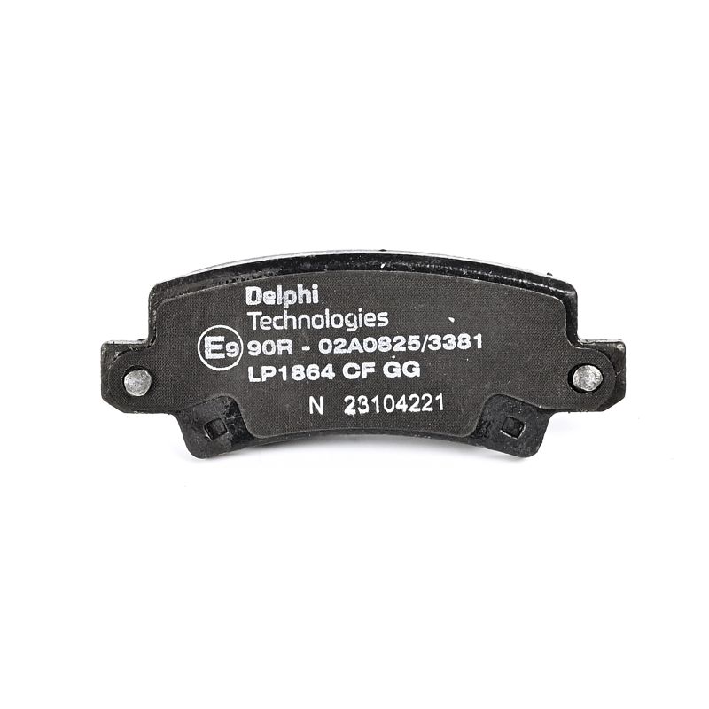 Juego de pastillas de freno LP1864 DELPHI TOYOTA Corolla IX Hatchback (E120) 2.0 D-4D (CDE120R_, CDE120L_) 2003 110 cv