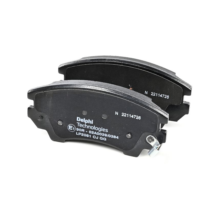 Número OEM 16 05 265 - Juego de pastillas de freno LP2081 OPEL, CHEVROLET, VAUXHALL