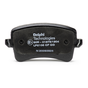 Número OEM 8K0 698 451 D - Juego de pastillas de freno LP2106 SEAT, AUDI, SKODA
