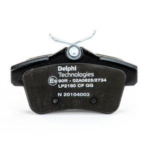 Bremsklötze LP2180 DELPHI PEUGEOT 5008 I (0U_, 0E_) 1.6 BlueHDi 2016 116 PS
