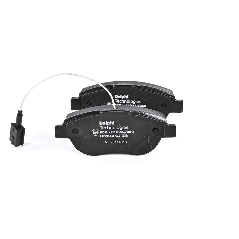 DELPHI LP2240 brake pads FIAT Doblo II Platform/Chassis (263) 1.4 Natural Power 120hp 2020