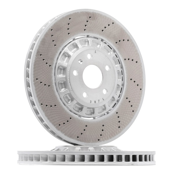 SHW Performance Bremsscheiben beschichtet, hochgekohlt, gelocht, innenbelüftet, zweiteilige Bremsscheibe, Vorderachse AFX44325 495,36 CHF online einkaufen