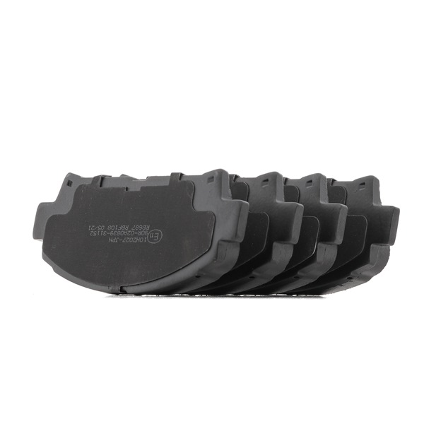 Número OEM 04465-YZZCF - Juego de pastillas de freno 10H2027-JPN TOYOTA, LEXUS, SATURN, WIESMANN