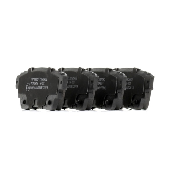 RIDEX 402B1700 Bremsbeläge MITSUBISHI OUTLANDER 3 (GGW, GFW, ZJ) 2.2 Di-D 4WD 165 PS Diesel 2016