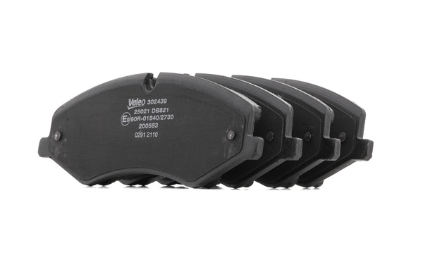 302439 VALEO LR016962 Brake pad set