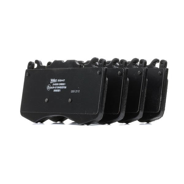 Número OEM LR 039526 - Juego de pastillas de freno 302447 LAND ROVER