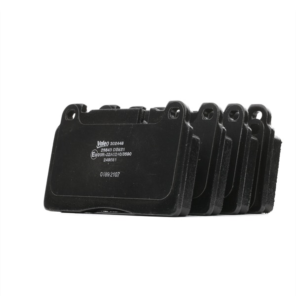 Número OEM 8R0 698 151 D - Juego de pastillas de freno 302448 SEAT, AUDI, FORD, SKODA, PORSCHE