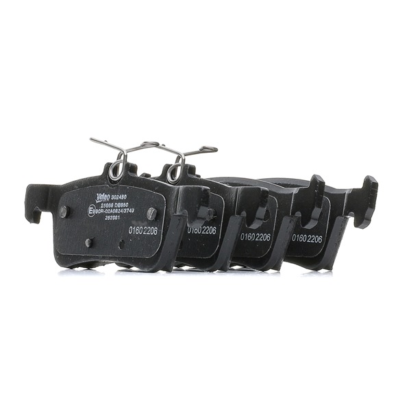 OEM-Nummer 16 11 331 480 - Bremsbeläge 302450 OPEL, PEUGEOT, CITROËN, DS