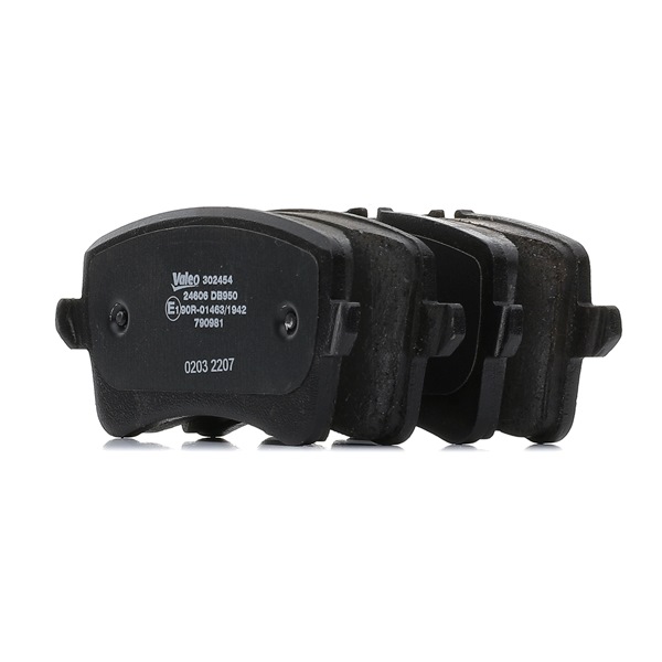 Número OEM 4G0 698 451 C - Juego de pastillas de freno 302454 SEAT, AUDI, SKODA, PORSCHE