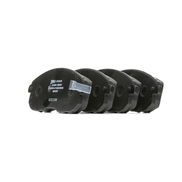 302505 VALEO 5581080J51 Brake pad set