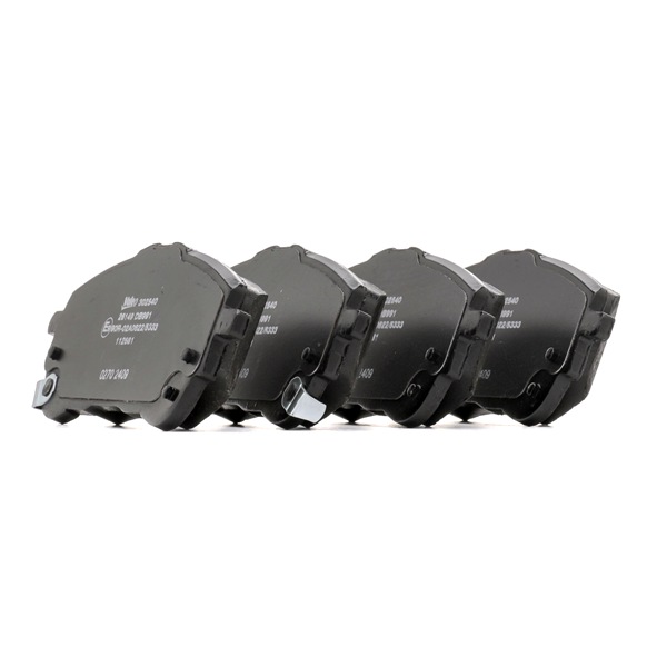 Kit pastiglie freni 302540 VALEO TOYOTA Yaris Cross (MXP_) 1.5 Hybrid AWD-i 2024 131 CV
