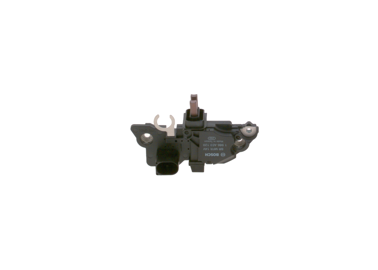 Spanningsregelaar 1 986 AE0 120 BOSCH FIAT Ducato III Flatbed Vrachtwagen / Chassis (250, 290) 3.0 D 160 Multijet 2007 158 Pk