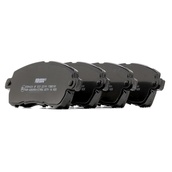 Número OEM E4B1 2001-AB - Pastilhas de travão FDB5181 FORD