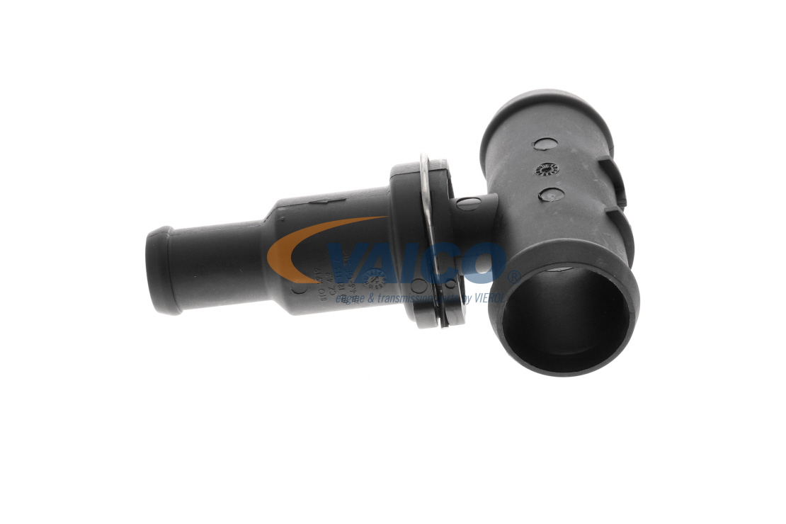 Numer OEM 1K0 121 087 R - Kołnierz przewodu płynu chłodzącego V10-5870 AUDI, SKODA, SEAT, CUPRA