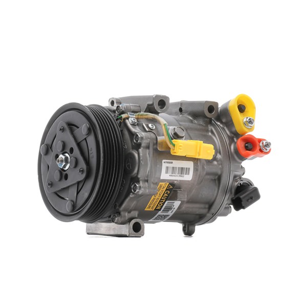 Air conditioning compressor 447K0505R RIDEX REMAN SD7C161324F FORD, RENAULT, PEUGEOT, CITROËN