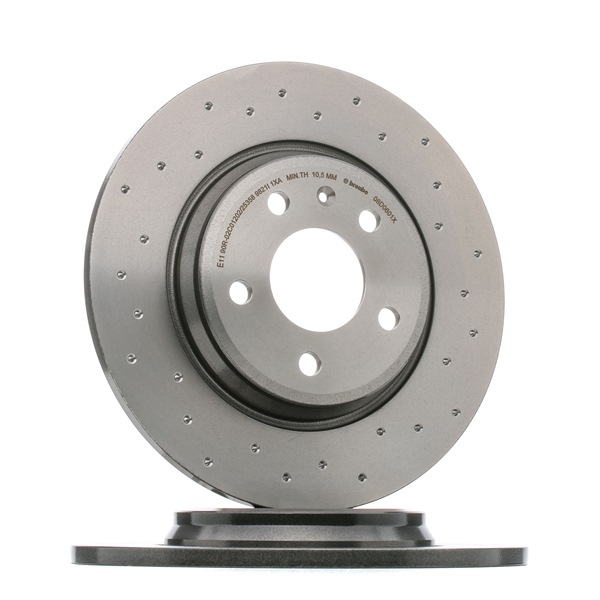Número OEM 8W0 615 601 C - Disco de freno 08.D060.1X SEAT, AUDI, NISSAN, SKODA, PORSCHE