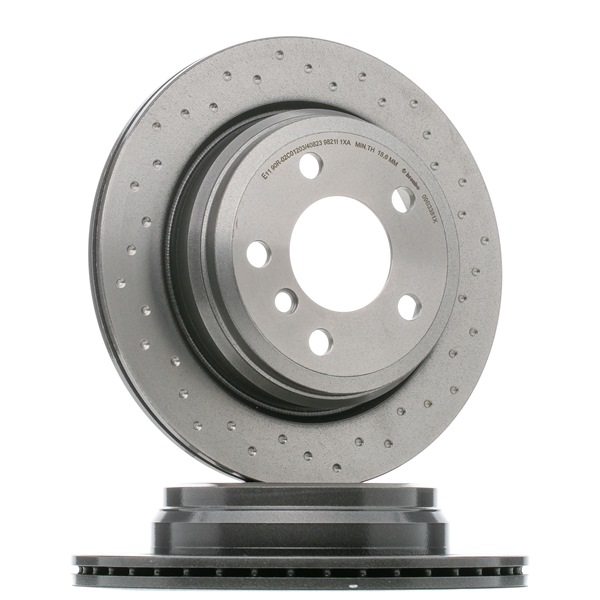 OEM-Nummer 34 21 6 864 900 - Bremsscheibe 09.B338.1X BMW, NISSAN, MITSUBISHI, MINI