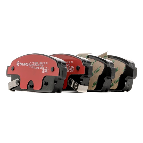 Número OEM 05 42 040 - Juego de pastillas de freno P 59 080X CITROËN, OPEL, CHEVROLET, VAUXHALL
