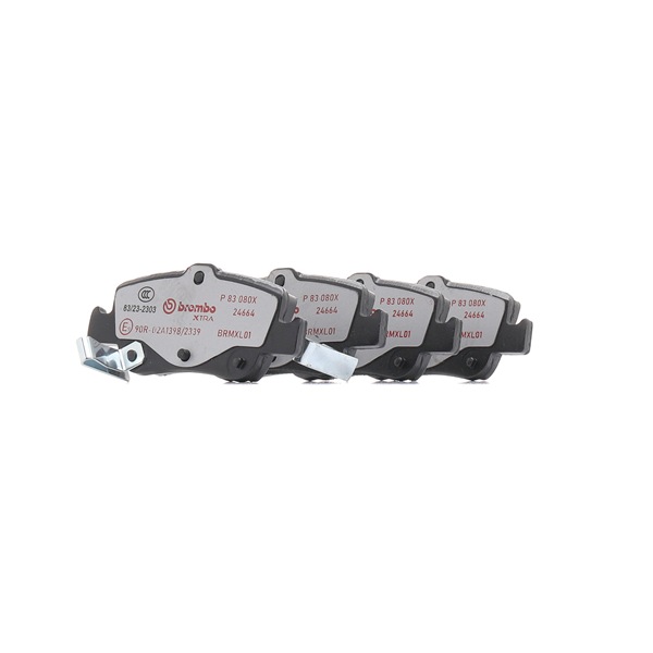 Numéro OEM 044 660 2181 - Plaquettes de frein P 83 080X TOYOTA, MITSUBISHI, LEXUS, SATURN, WIESMANN