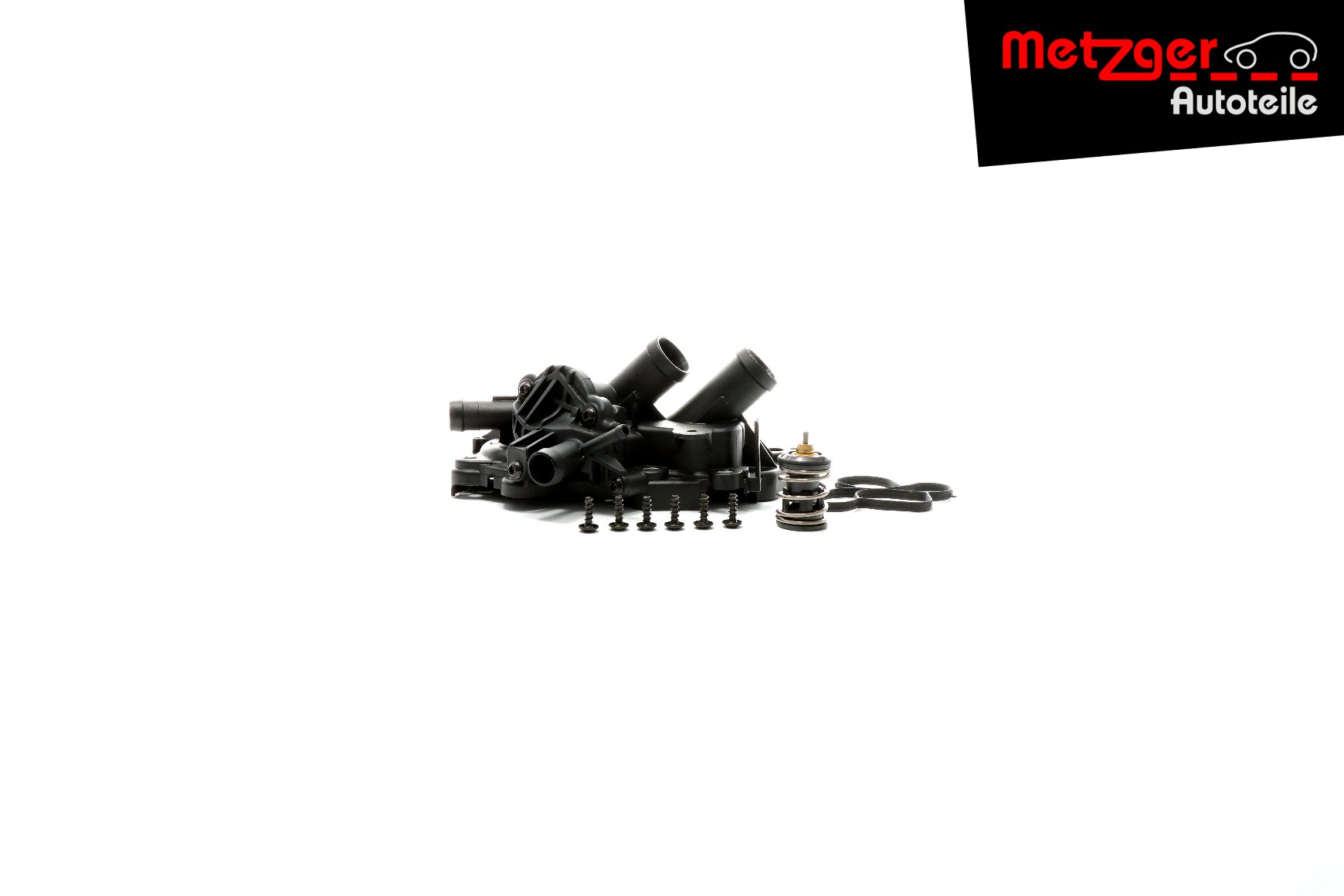 Thermostatgehäuse 4006447 METZGER VW Caddy Alltrack IV Kombi (SAB) 1.6 SRE 2019 110 PS