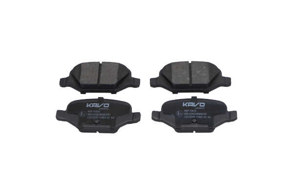 KAVO PARTS KBP-10010 Bremsbeläge FIAT PANDA (169) 1.3 JTD Multijet 4x4 (169AXG1A, 169AXG2A) 75 PS Diesel 2010