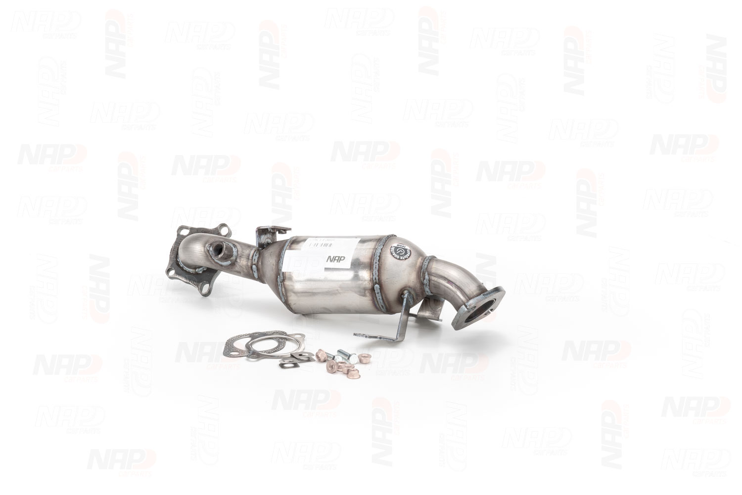 Numer OEM 1K0 254 201 AX - Katalizator CAK11389 AUDI, MERCEDES-BENZ, SKODA, SEAT