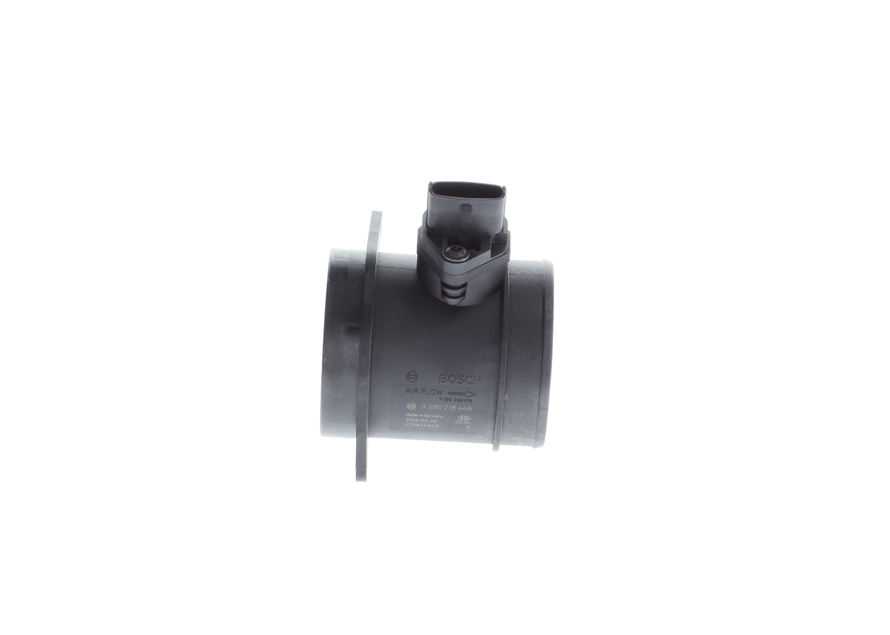 BOSCH 0 280 218 446 Mass air flow sensor (MAF) VOLVO S60 I (384) 2.5 R T AWD 300 hp Petrol 2005
