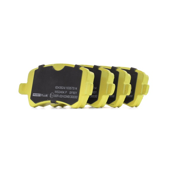 RIDEX PLUS Remblokken voor XC60 I (156) T6 224 kW / 304 Pk