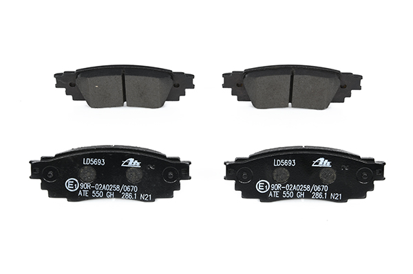 Número OEM 04466 10 010 - Pastilhas de travão 13.0470-5693.2 TOYOTA, LEXUS, SATURN, WIESMANN