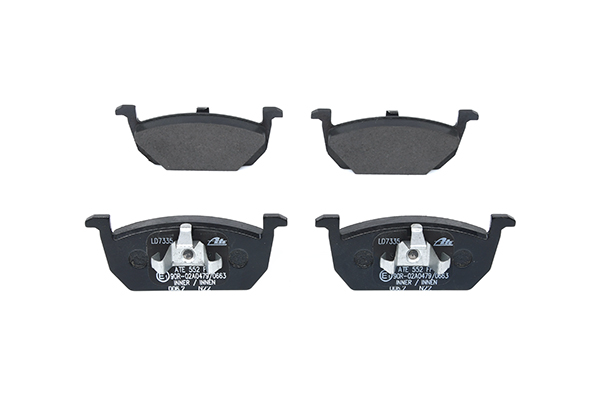 Número OEM 2Q0 698 151 E - Pastilhas de travão 13.0470-7335.2 VW, AUDI, SEAT, SKODA
