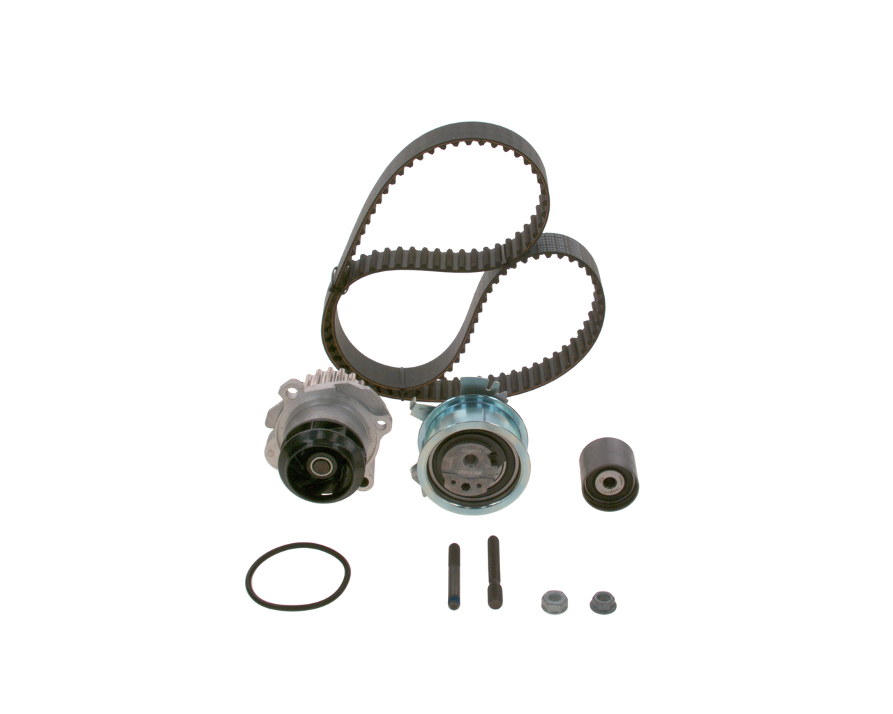 Zahnriemensatz mit Wasserpumpe 1 987 946 398 BOSCH VW Multivan T5 (7HM, 7HN, 7HF, 7EF, 7EM, 7EN) 1.9 TDI 2008 102 PS