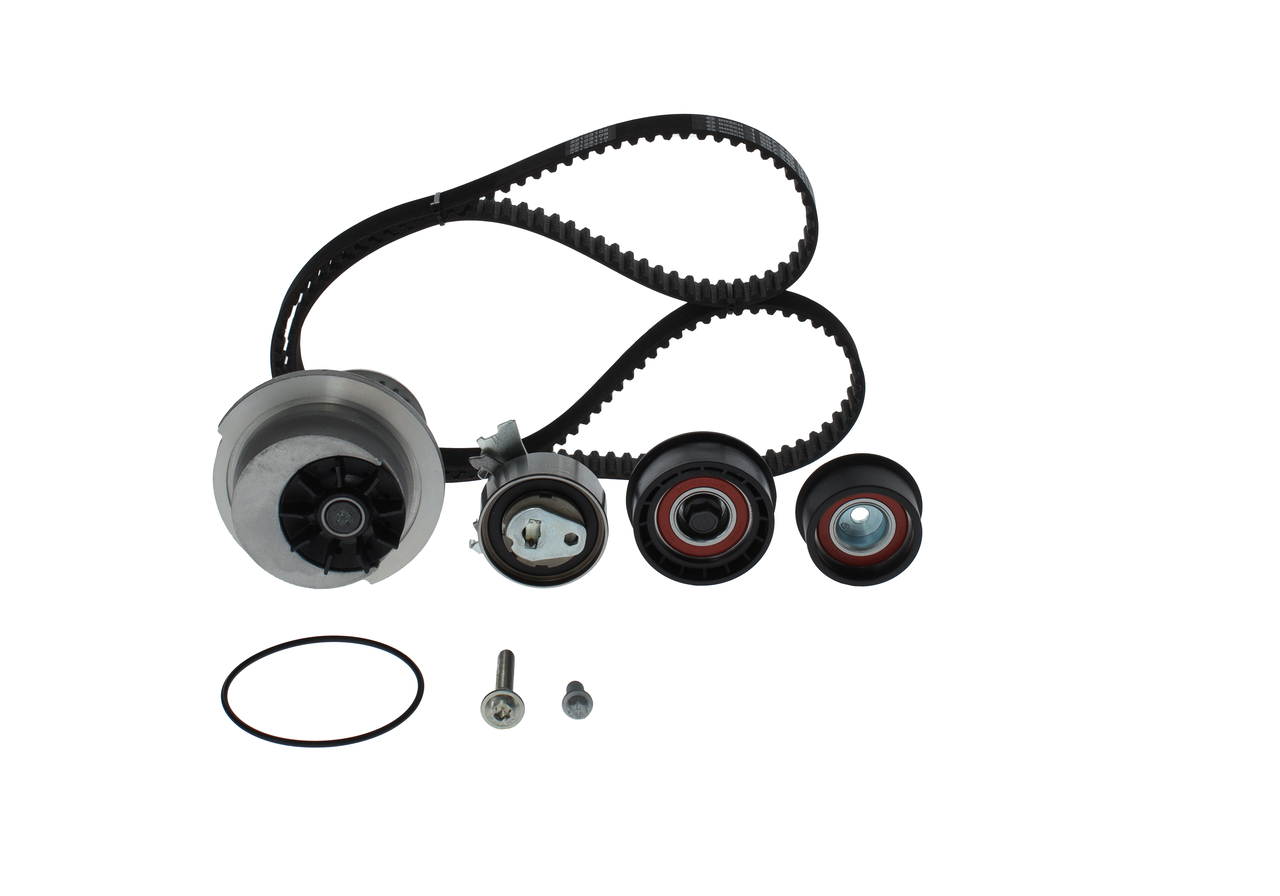 Bomba de água + kit de correia dentada 1 987 946 991 BOSCH OPEL Astra F Caravan (T92) 1.4 i 16V (F35, M35) 1997 90 cv