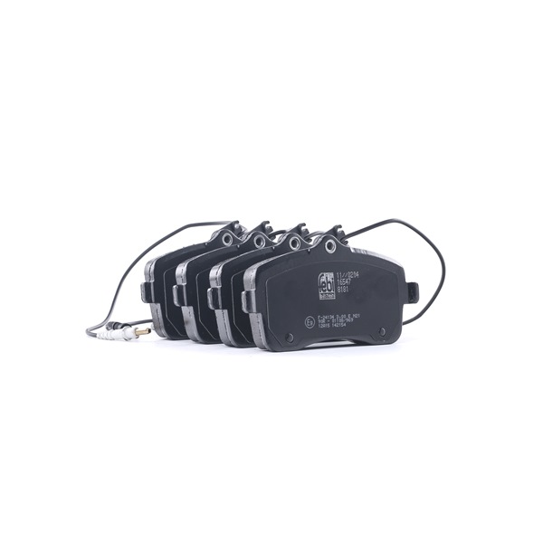 Número OEM E 172 236 - Pastilhas de travão 16547 VW, PEUGEOT, OPEL, CITROËN