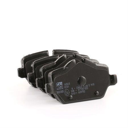 Brake pad set 16560 FEBI BILSTEIN 34 21 6 788 183 BMW, FIAT, MINI