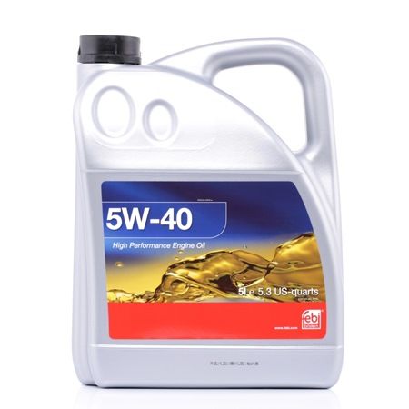 FEBI BILSTEIN | Olej samochodowy 5W-40, Pojemność: 5l 32938 NISSAN Qashqai III (J12) 2022 tanie online