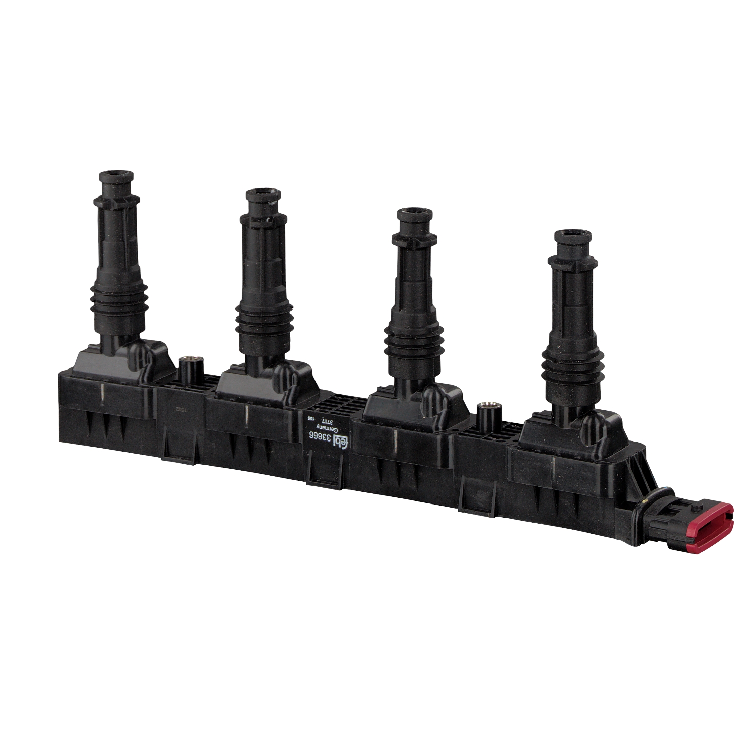 FEBI BILSTEIN 33666 ignition coil VAUXHALL Corsa Mk2 (C) Hatchback (X01) 1.2 16V Dualfuel (F08) 75hp 2006